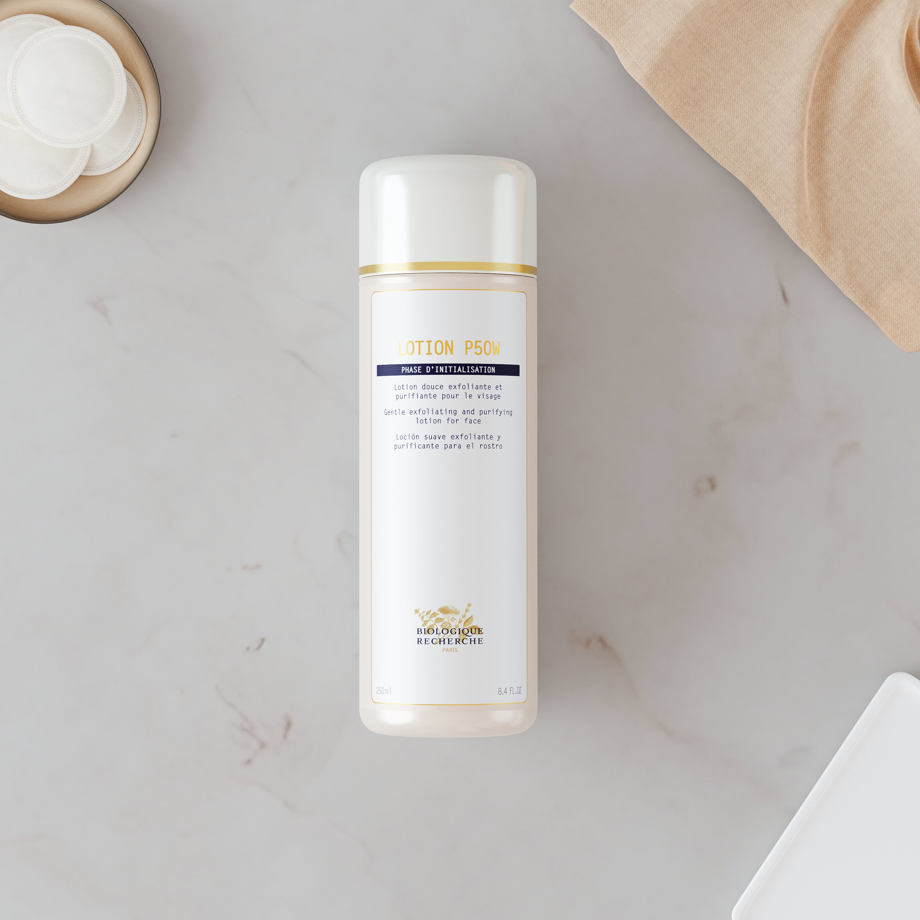 Biologique Recherche Lotion P50W exfoliating lotion for blemish-prone skin