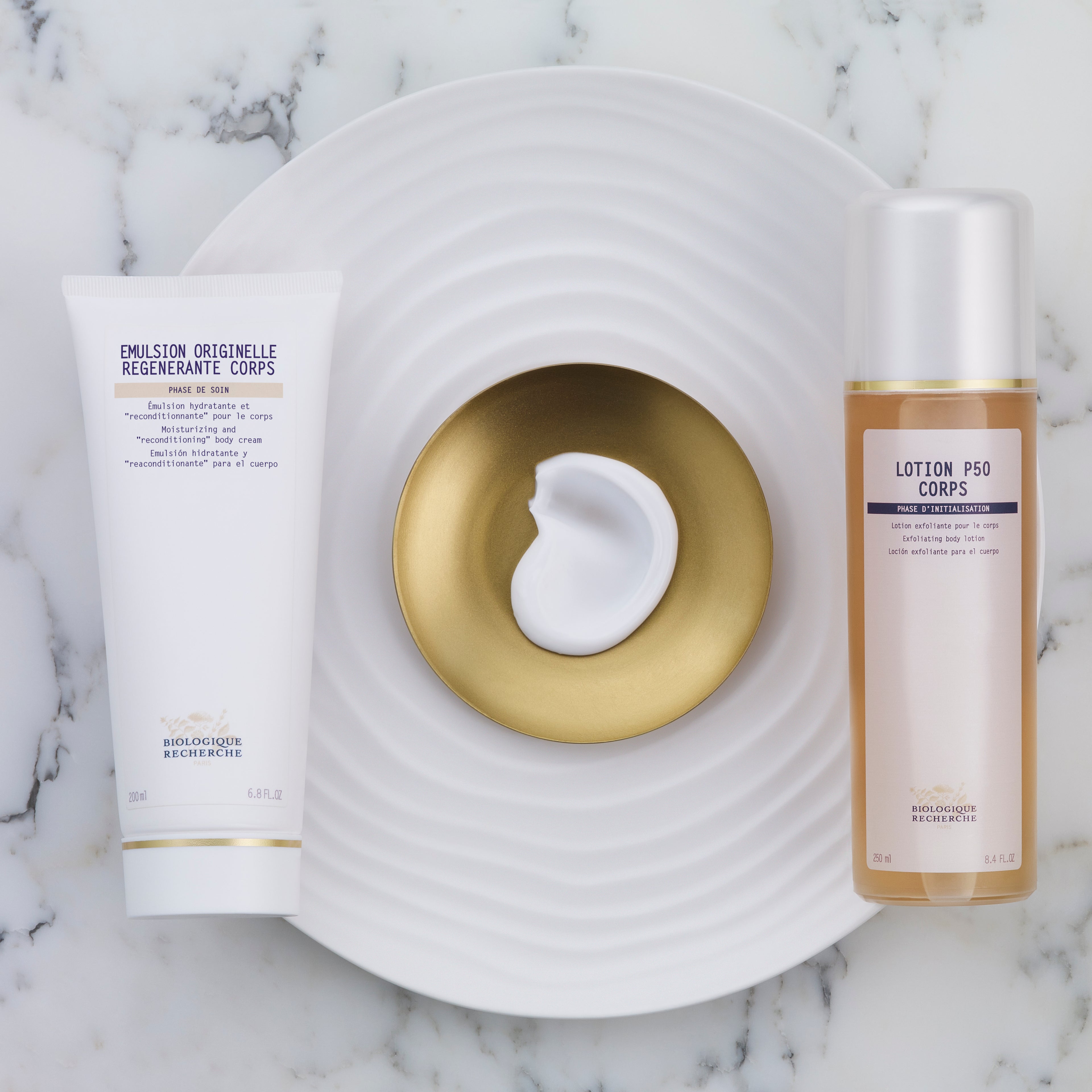 Biologique Recherche Lotion P50 Corps body lotion with the body care range