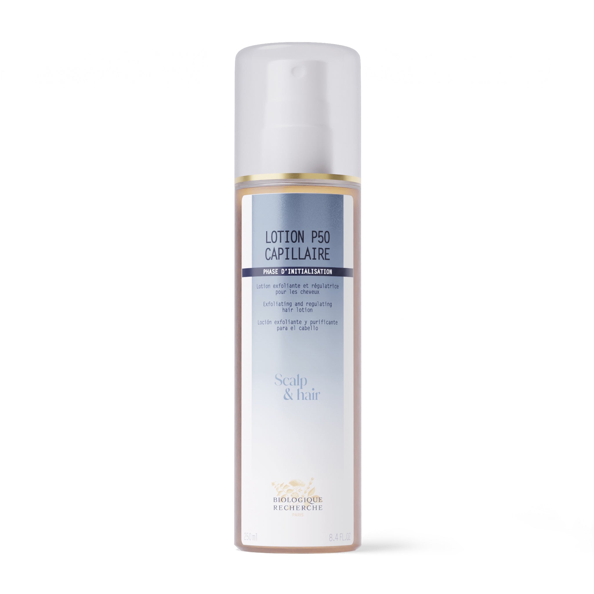 Biologique Recherche Lotion P50 Capillaire exfoliating scalp lotion bottle