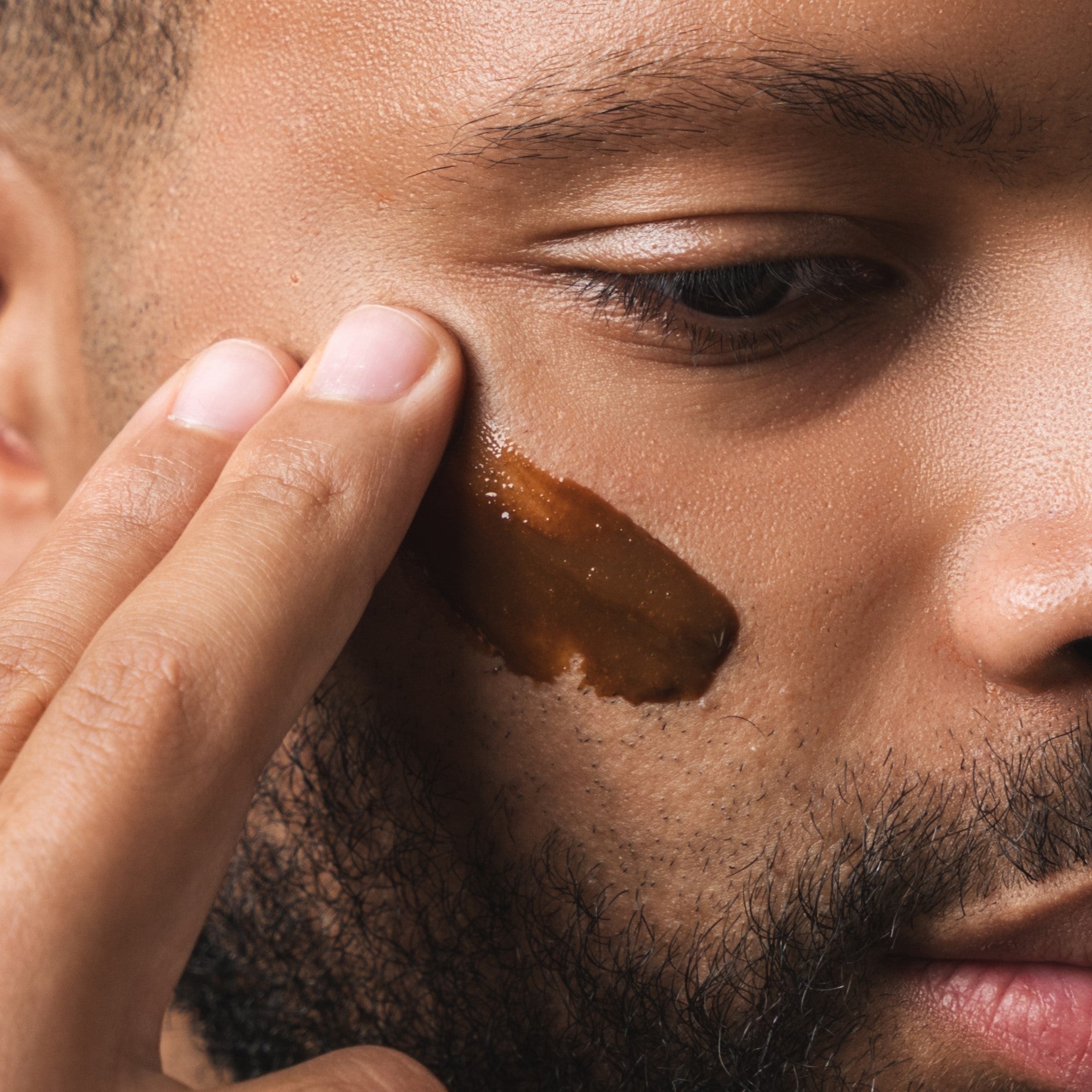 Biologique Recherche Masque Vivant being applied to the skin