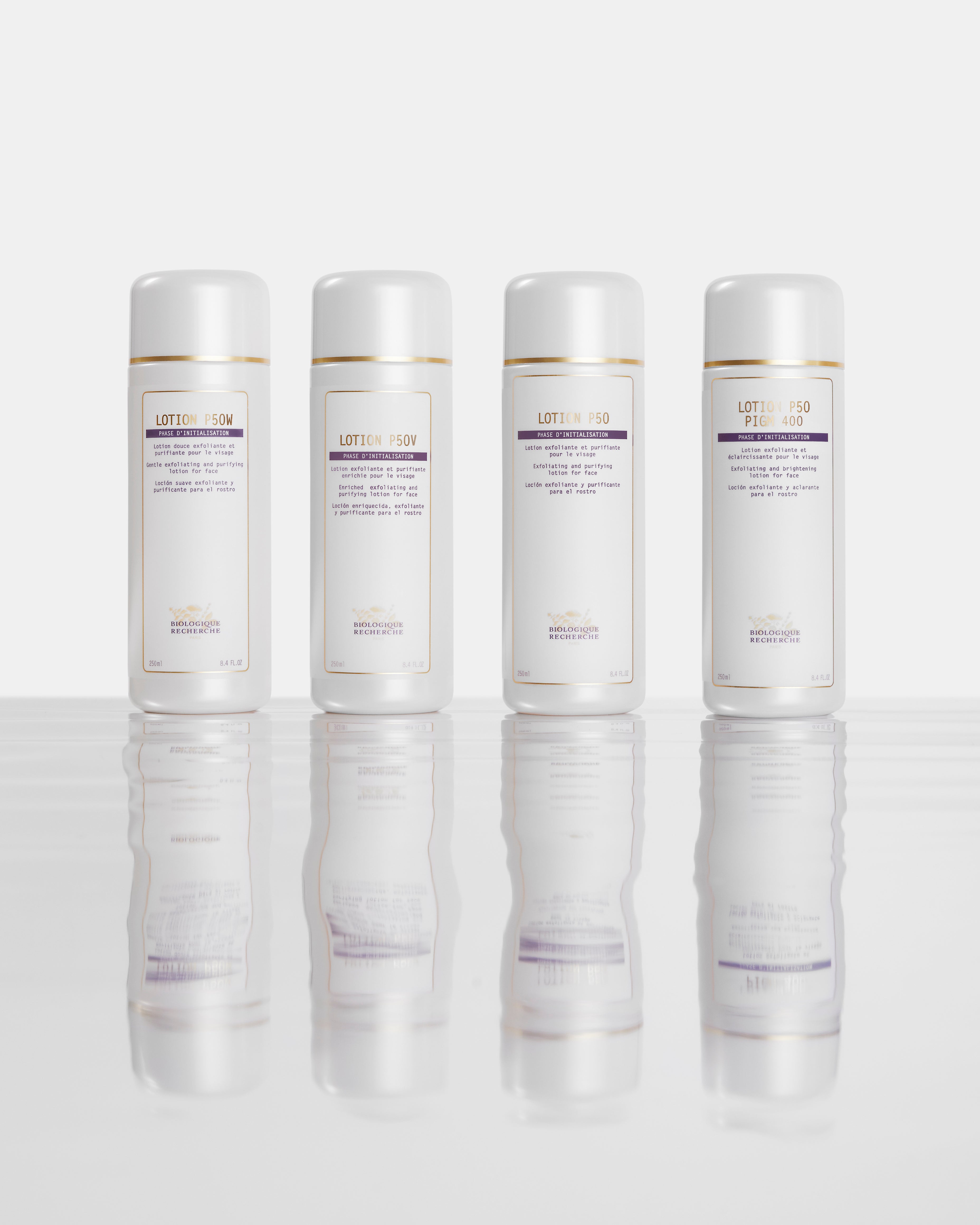Biologique Recherche Lotion P50 exfoliating lotion range