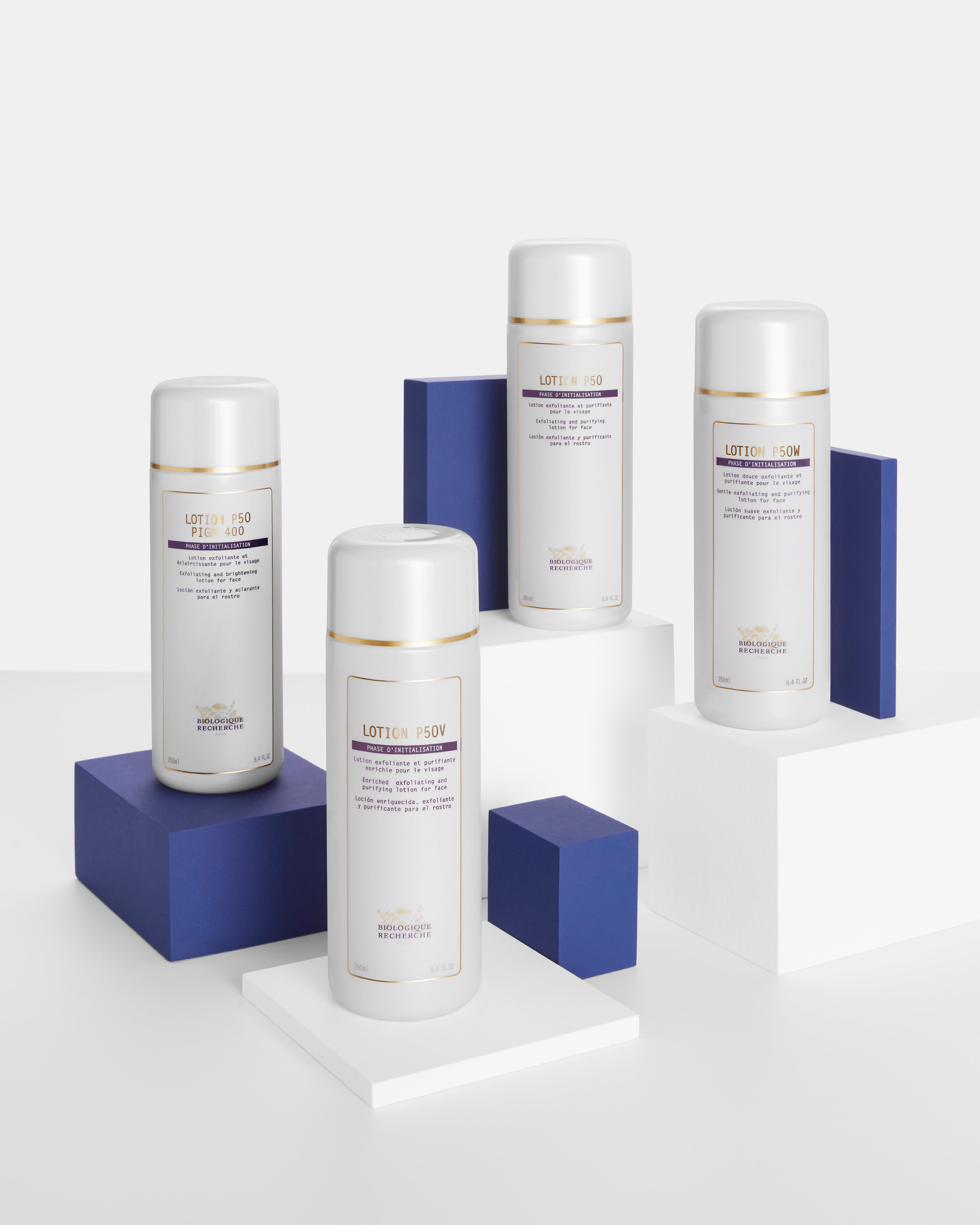 Biologique Recherche Lotion P50 range of exfoliating lotions